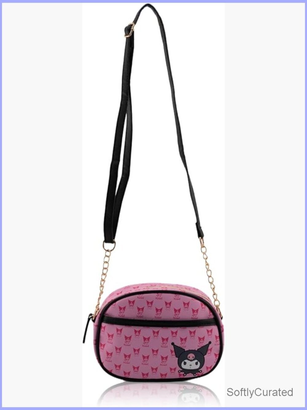 Kuromi Crossbody Bag - Officially Licensed Sanrio